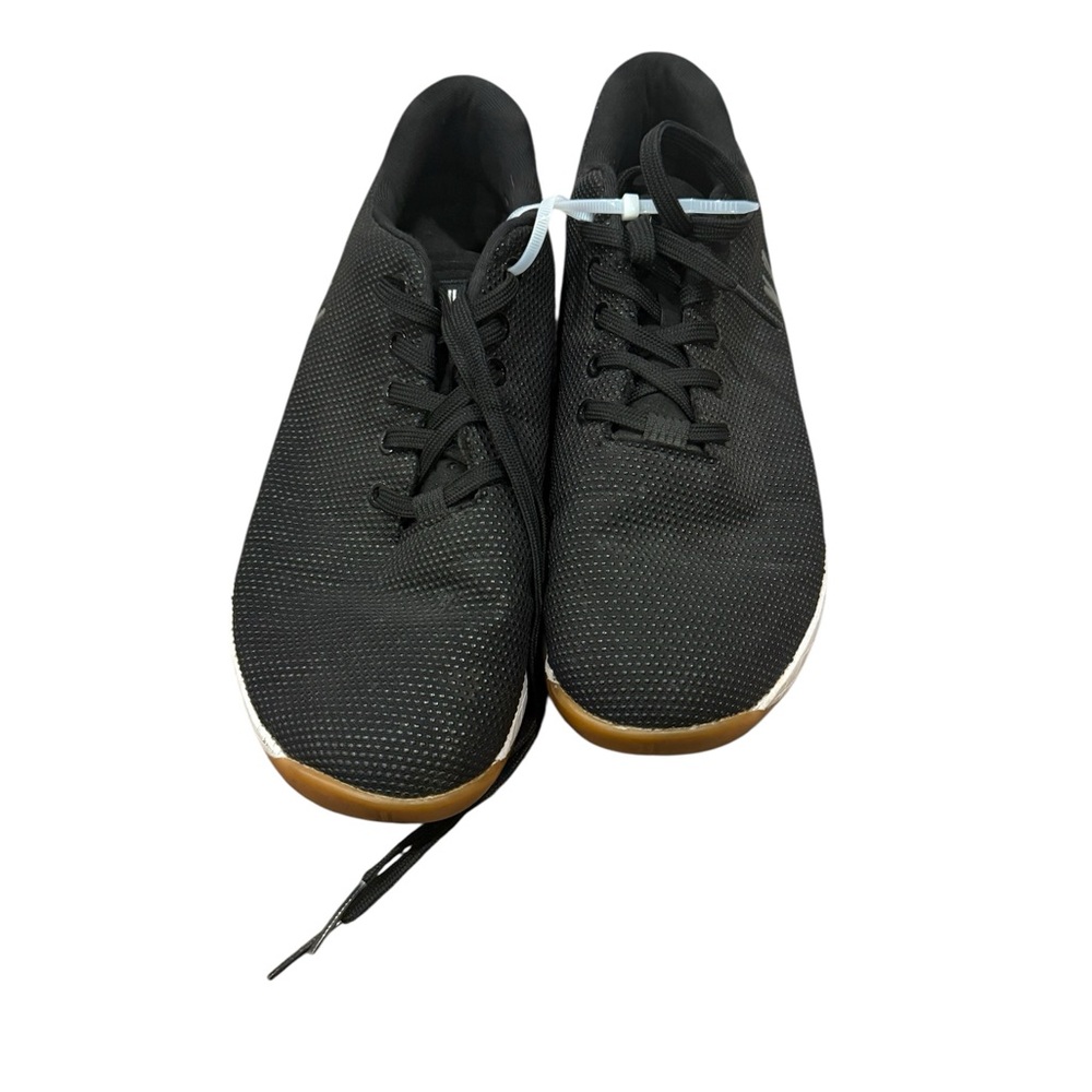 No bull Men's Black Knit Lace-Up Sneakers with Gum Sole